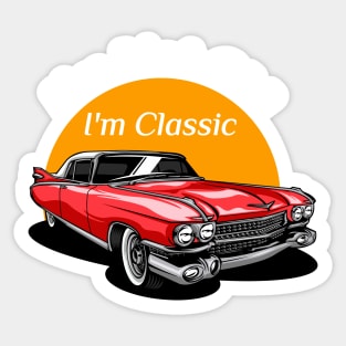 I'm Not Old I'm Classic Funny Car Graphic Vehicle Lovers Sticker